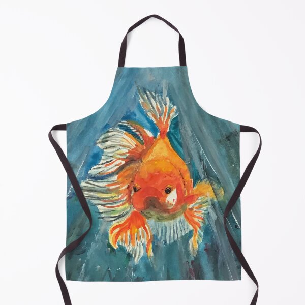 Artikelvorschau, Goldfisch Gouache Malerei entworfen und verkauft von altairaleon.