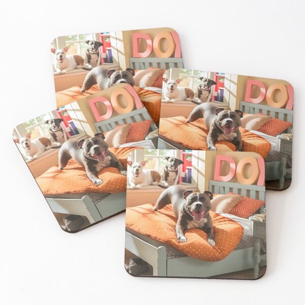 Item preview, A Playful Pitbull Dog designed and sold by DesignEssenceH.