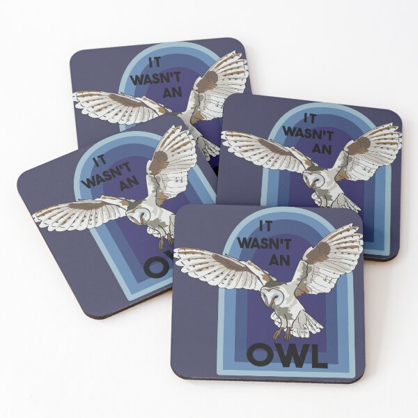 Item preview, It Wasn't an Owl Mothman Cryptid designed and sold by Yellow Bird Studios.