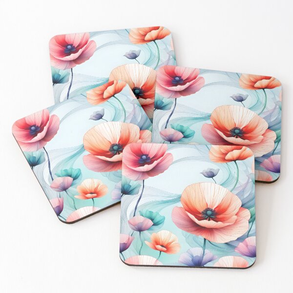 Item preview, Big pastell poppy designed and sold by Magixa.