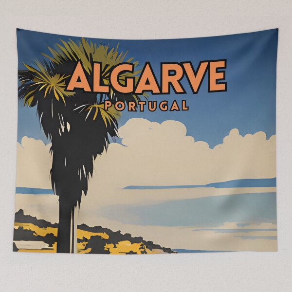 Item preview, Algarve Portugal Retro designed and sold by ZionPosteria.