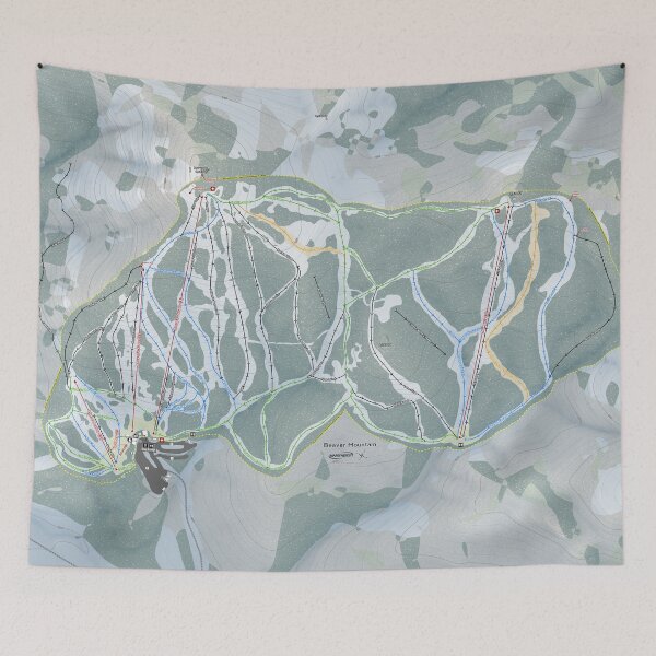 Item preview, Beaver Mountain Resort Trail Map designed and sold by Mapsynergy.