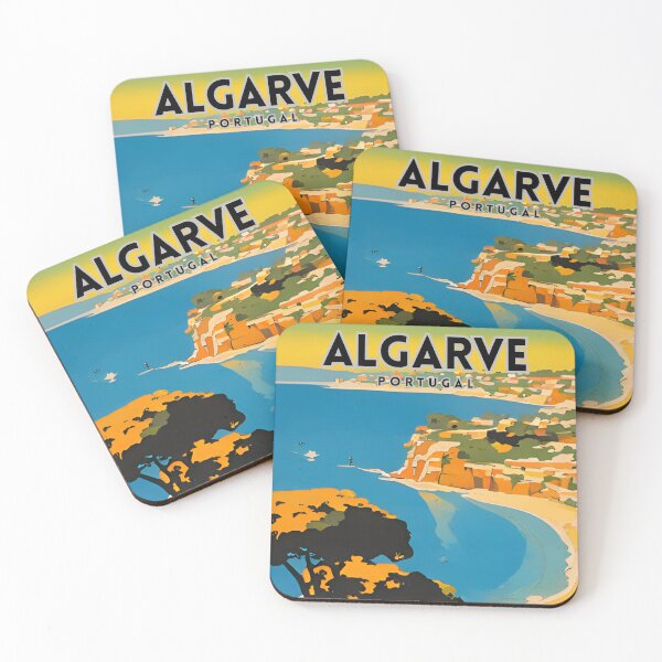Item preview, Algarve Portugal Vintage Retro Travel Poster designed and sold by ZionPosteria.