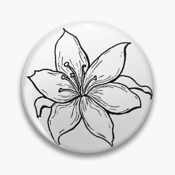 Item preview, Lily Line Art designed and sold by clareold22.