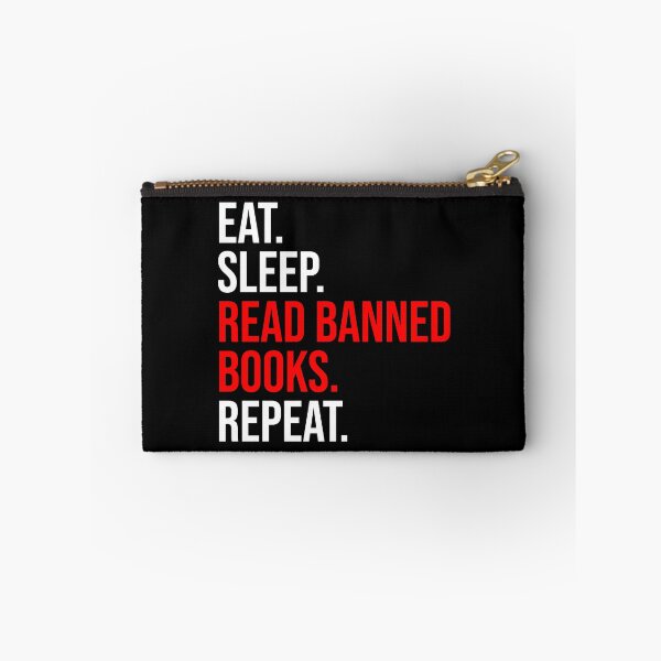 Item preview, Eat. Sleep. Read Banned Books. Repeat designed and sold by Cat Lady Designs.