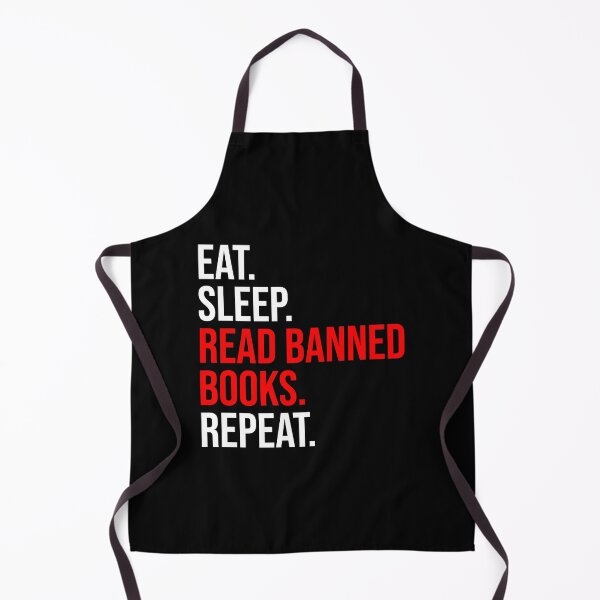 Item preview, Eat. Sleep. Read Banned Books. Repeat designed and sold by Cat Lady Designs.