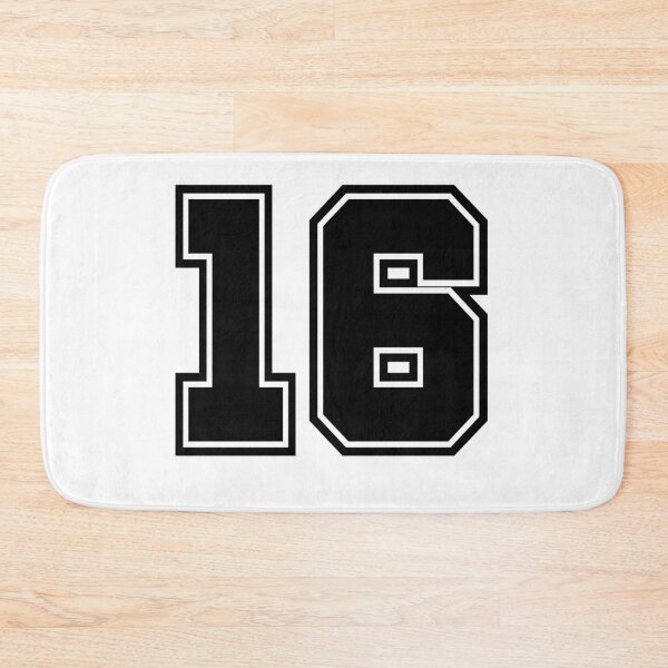 Item preview, Sport Numbering Appearance Front No 16, Sixteen. designed and sold by Takha International By TJ.