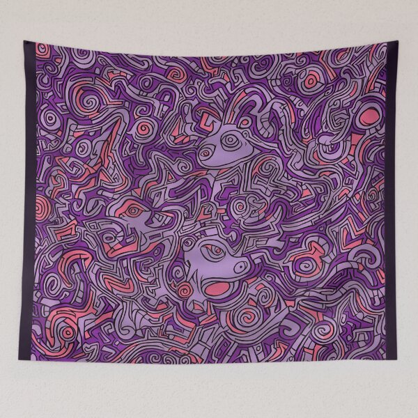 Item preview, Abstract Whirlwind: Faces in Motion designed and sold by Omar Lopez-Rincon.