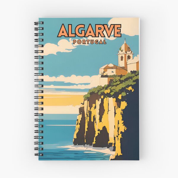 Item preview, Algarve Portugal Vintage Travel Poster designed and sold by ZionPosteria.