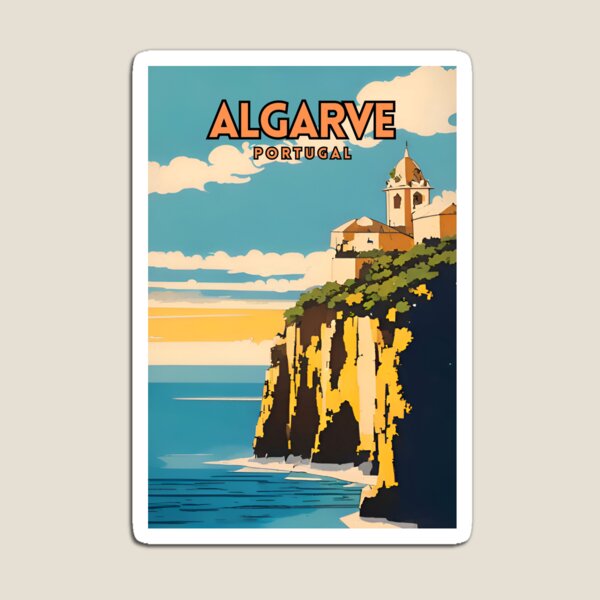 Artikel-Vorschau von Vintages Reiseplakat der Algarve Portugals, designt und verkauft von ZionPosteria.