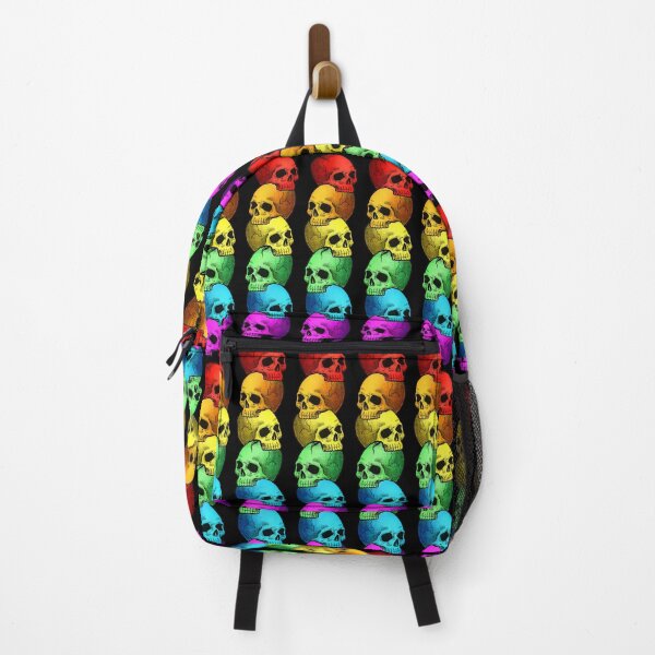 Item preview, Rainbow skulls designed and sold by Holly Pierson.