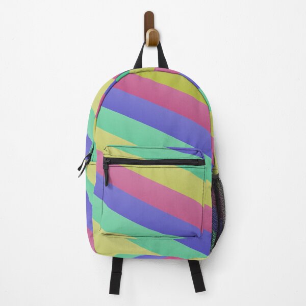 Item preview, Rainbow Multiple Color Transition Striped Lines Diagonal Bars designed and sold by Alchemy-A-La-G.