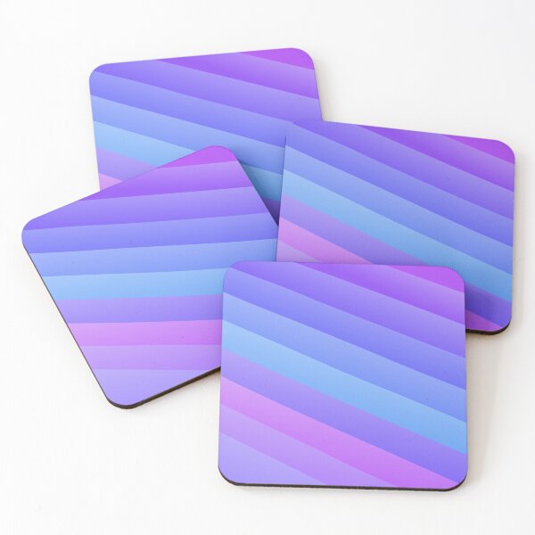 Item preview, Multiple Color Transition Striped Lines Diagonal Bar Pattern designed and sold by Alchemy-A-La-G.