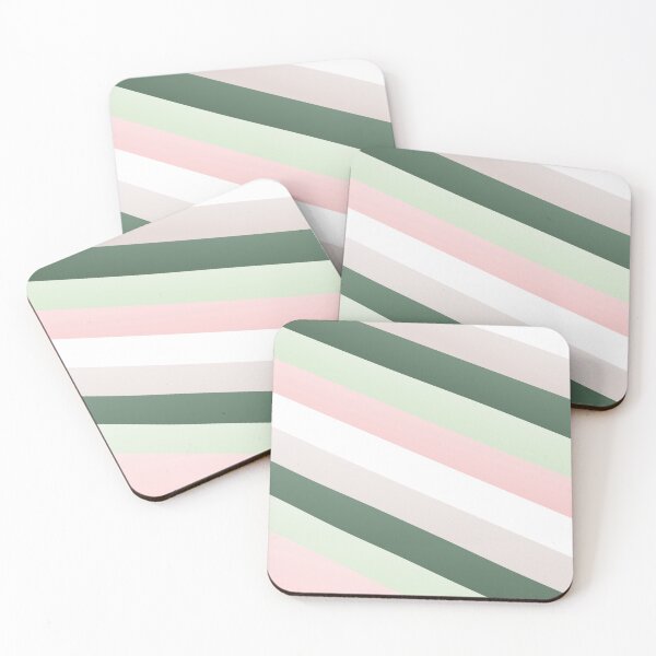 Item preview, Multiple Color Transition Striped Lines Diagonal Bar Pattern designed and sold by Alchemy-A-La-G.