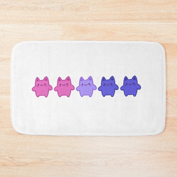 Item preview, Bisexual themed kittens designed and sold by MaruKunArt.