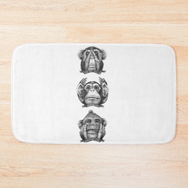 Item preview, The Three Monkeys - See, Hear, Speak no Evil. designed and sold by LoFi-OG.