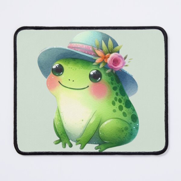 Item preview, cute frog designed and sold by BeNazzArt.
