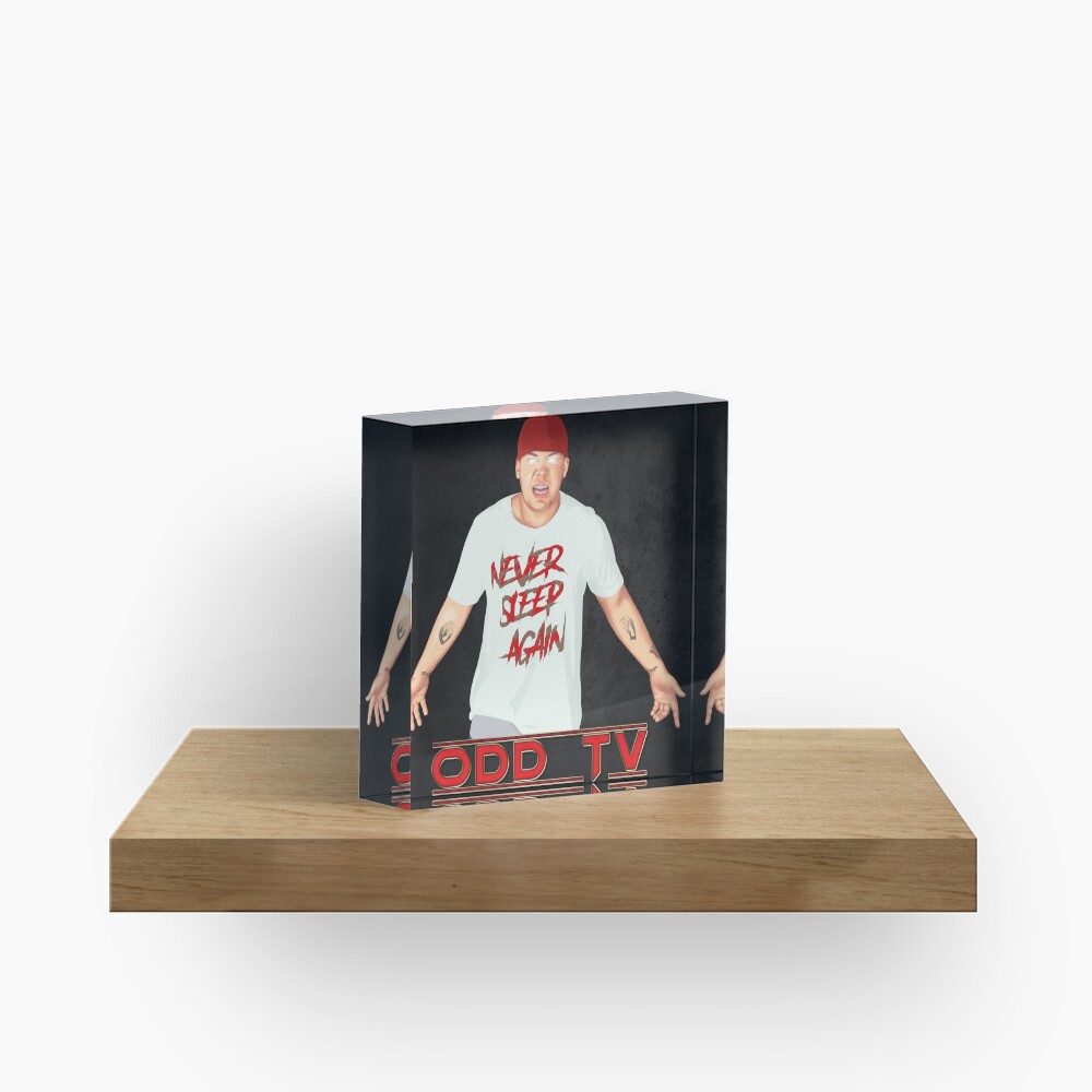 Super ODD TV - Never Sleep Again Acrylic Block