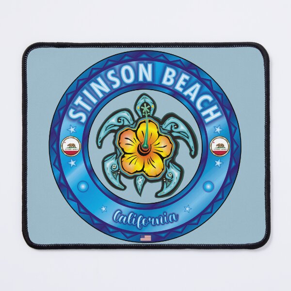 Item preview, Stinson Beach California sea turtle hibiscus designed and sold by studioss76.