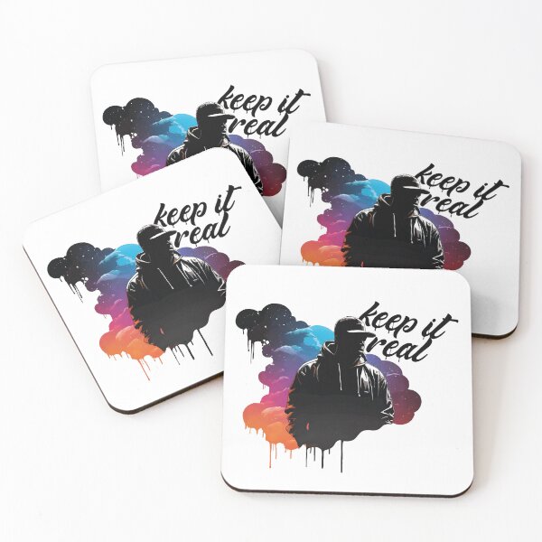 Item preview, Keep it Real, Hip Hop Ink Splash Style designed and sold by Designial.