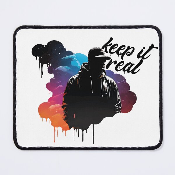 Item preview, Keep it Real, Hip Hop Ink Splash Style designed and sold by Designial.