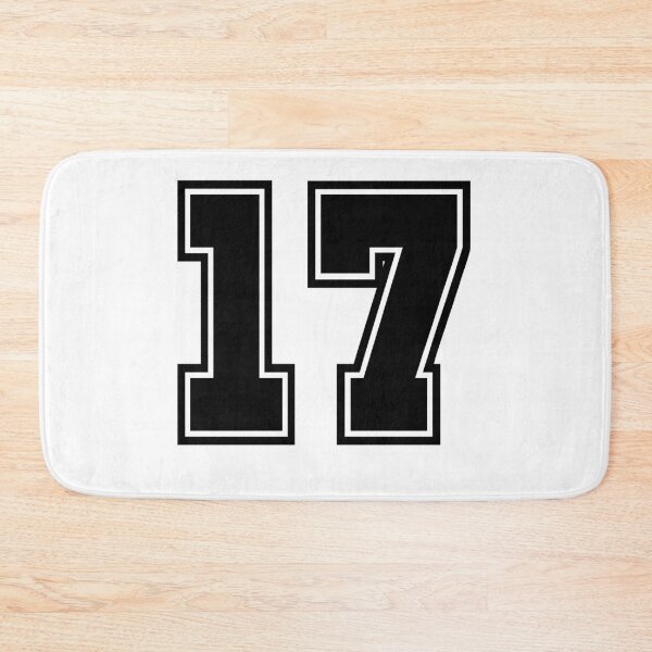 Item preview, Sport Numbering Appearance Front No 17, Seventeen. designed and sold by Takha International By TJ.