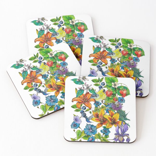 Item preview, Floral and Bird and Berries  designed and sold by mbigatel.