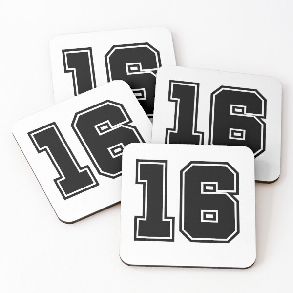 Item preview, Sport Numbering Appearance Front No 16, Sixteen. designed and sold by Takha International By TJ.