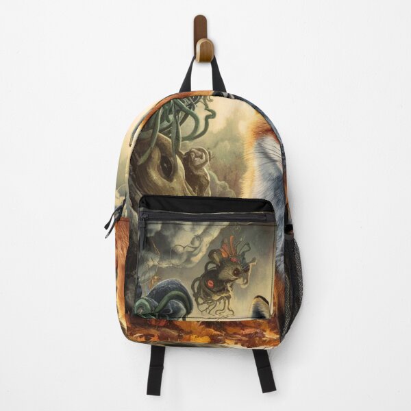 Item preview, Fox Portrait. Autumn fox, fall fox, vintage fox, fox painting, Hieronymus Bosch style designed and sold by FoxVibes.