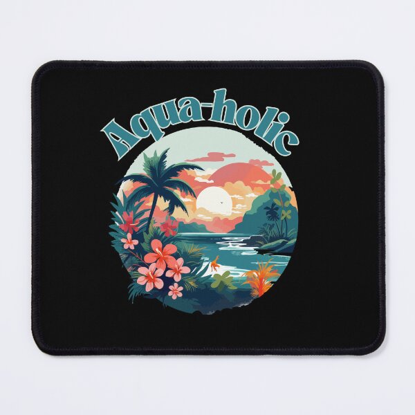 Item preview, Aquaholic Nature Lover designed and sold by Life Is Beautiful.