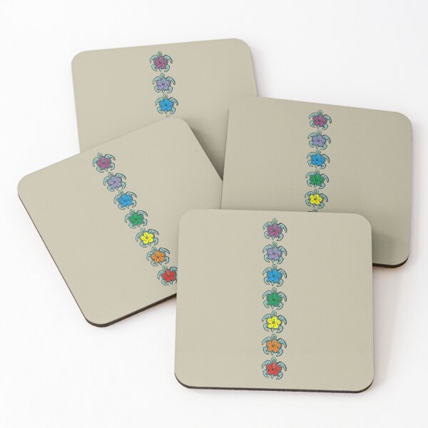 Item preview, Seven Chakra sea turtle hibiscus designed and sold by studioss76.