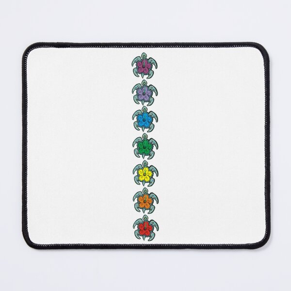 Item preview, Seven Chakra sea turtle hibiscus designed and sold by studioss76.