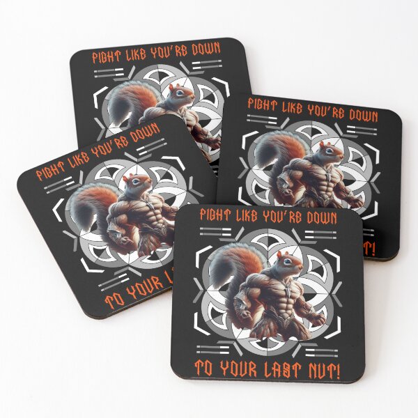 Item preview, Fight like you're down to your last nut! designed and sold by MysteryAlien.