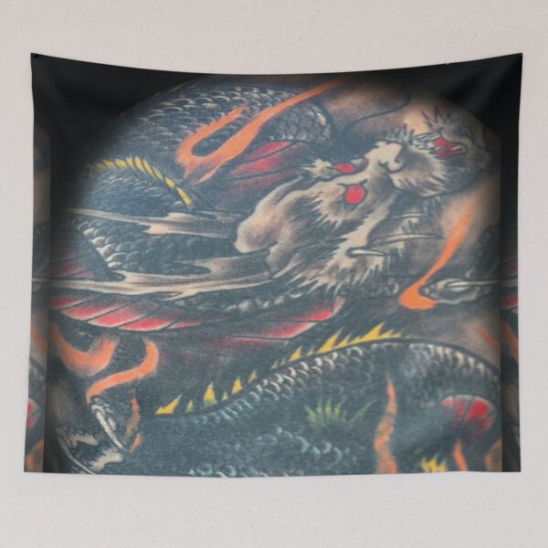 Artikelvorschau, Drachentattoo entworfen und verkauft von MatrixTattoo.