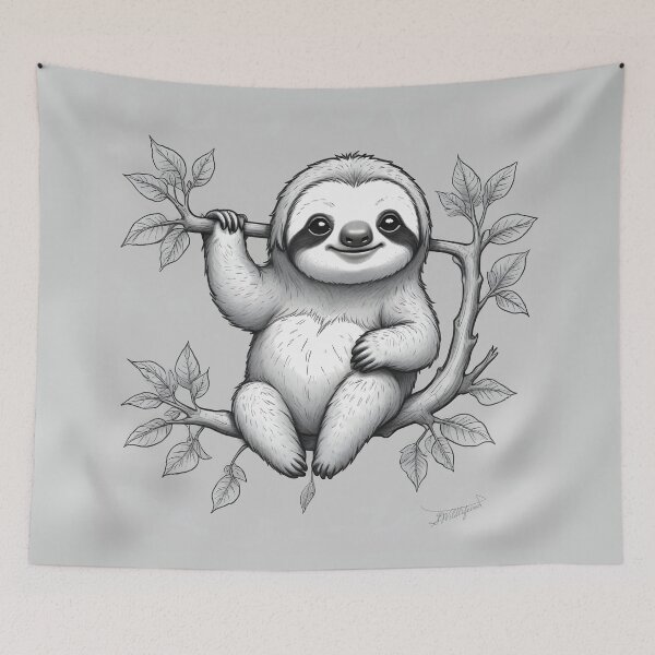Item preview,  Sloth in Pencil designed and sold by WildlifeInc.