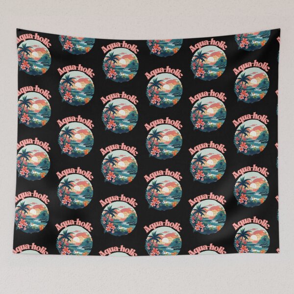 Item preview, Aquaholic Water Activities Nature Lover designed and sold by Life Is Beautiful.