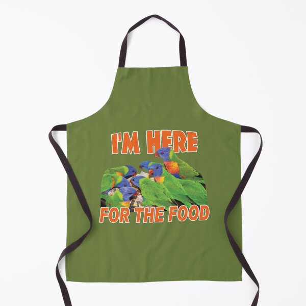 Item preview, I'm Here for the Food. designed and sold by Jenny Dyer.