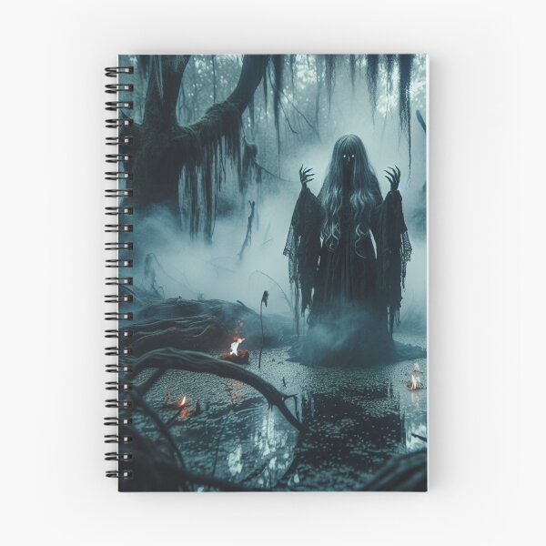 Item preview, Creepy Swamp Witch, Ethereal Spirit Ghost designed and sold by Creep-Factory.