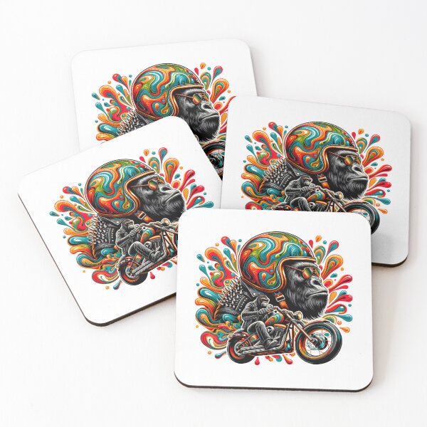 Item preview, Gorilla motorcycle Rider designed and sold by ssmg80.