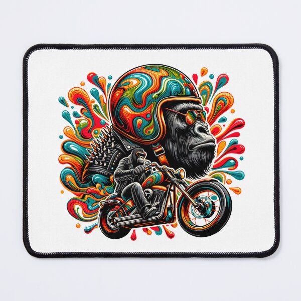 Item preview, Gorilla motorcycle Rider designed and sold by ssmg80.