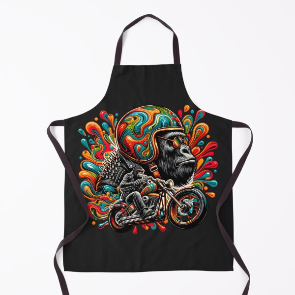 Item preview, Gorilla motorcycle Rider designed and sold by ssmg80.
