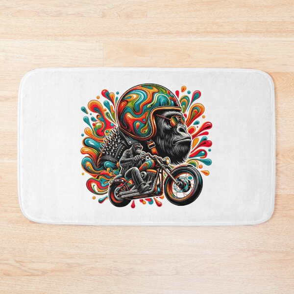 Item preview, Gorilla motorcycle Rider designed and sold by ssmg80.
