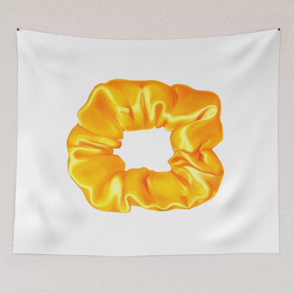 Item preview, Gold Realistic Silk Scrunchie designed and sold by BlissfulBean.