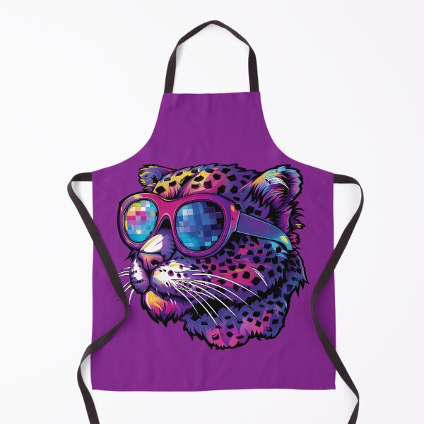 Artikelvorschau, Regenbogenleopard mit Disco-Sonnenbrille entworfen und verkauft von KERaney.