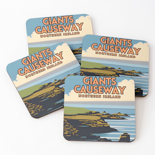 Item preview, Giants Causeway Northern Ireland Minimal Travel designed and sold by ZionPosteria.