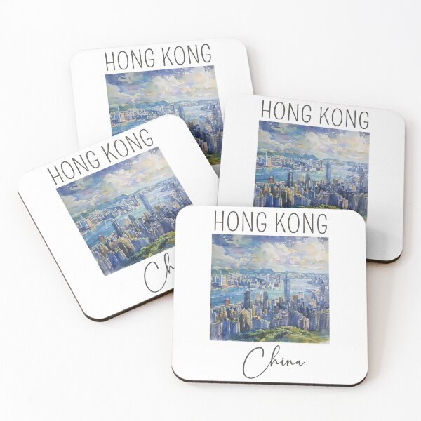 Item preview, A Watercolor Design of Hong Kong - China designed and sold by Sketch-Shack.