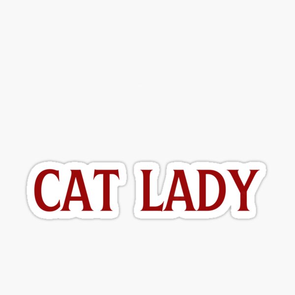 Item preview, Cat lady designed and sold by niiceshop.