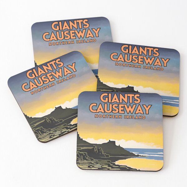 Item preview, Giants Causeway Northern Ireland Travel designed and sold by ZionPosteria.