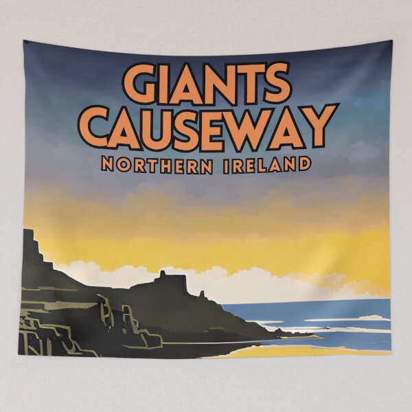 Item preview, Giants Causeway Northern Ireland Travel designed and sold by ZionPosteria.