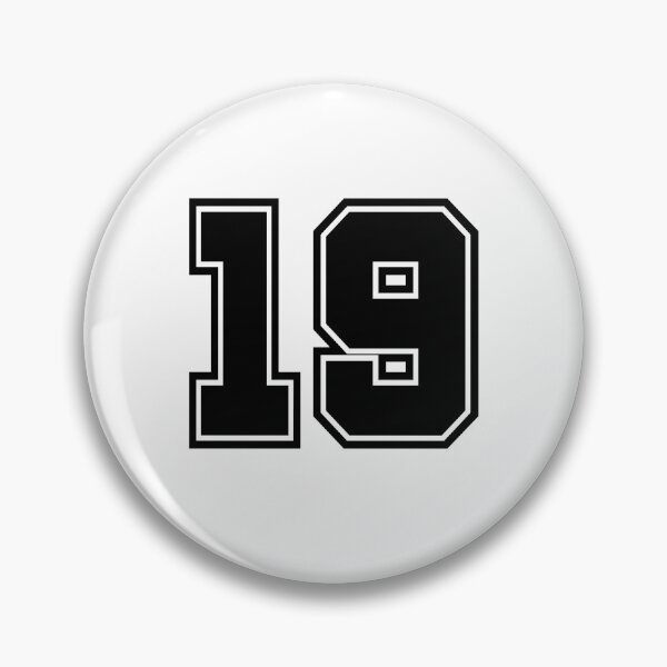 Item preview, Sport Numbering Appearance Front No 19, nineteen.  designed and sold by Takha International By TJ.